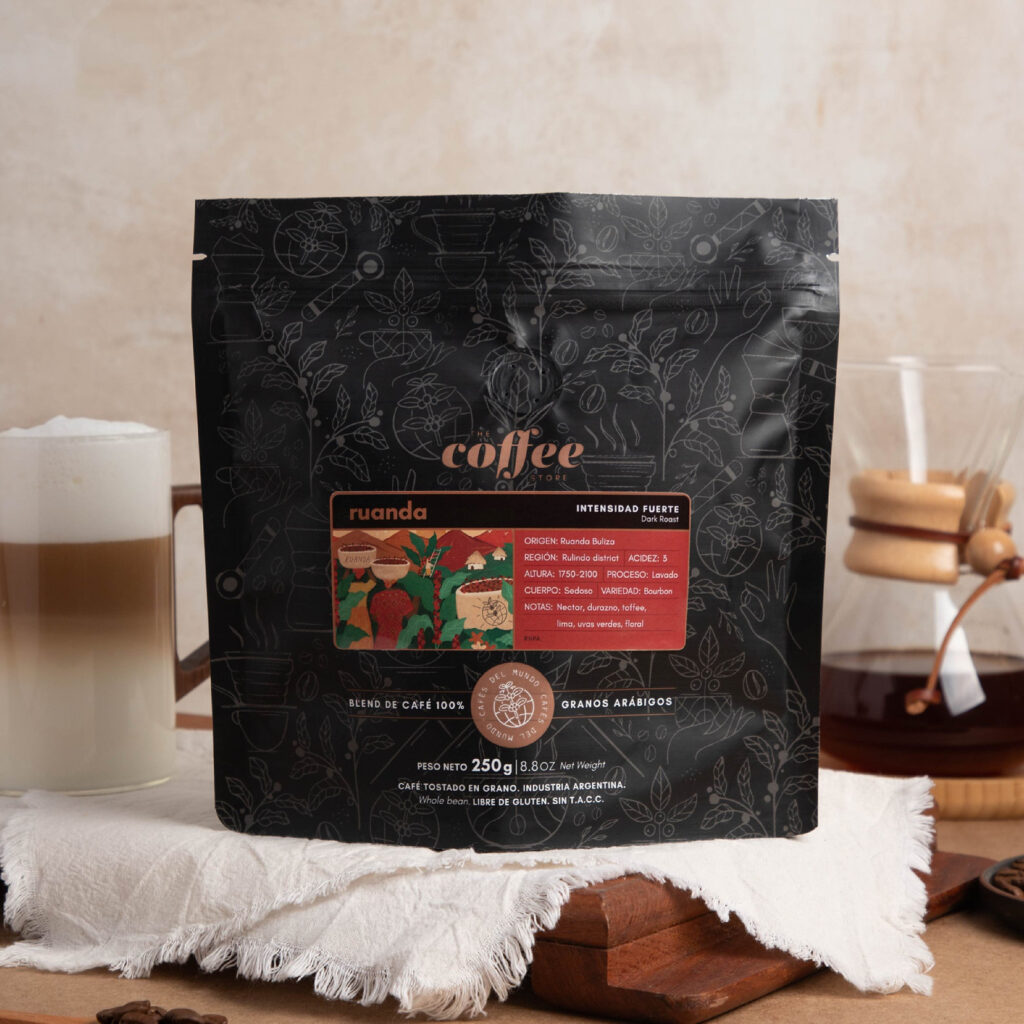 Café de especialidad Ruanda | 250gr Intensidad fuerte